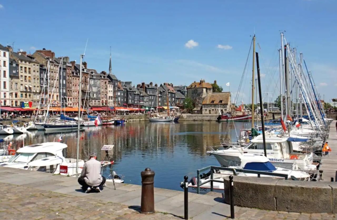 Apartmán Maison Cosy Proche De La Plage De Honfleur Exteriér fotografie